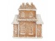 Perníková LED chaloupka Gingerbread Cott - 18*9*20 cm Clayre & Eef