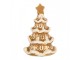 Perníková dekorace stromek Gingerbread Cott - 6*5*9 cm Clayre & Eef