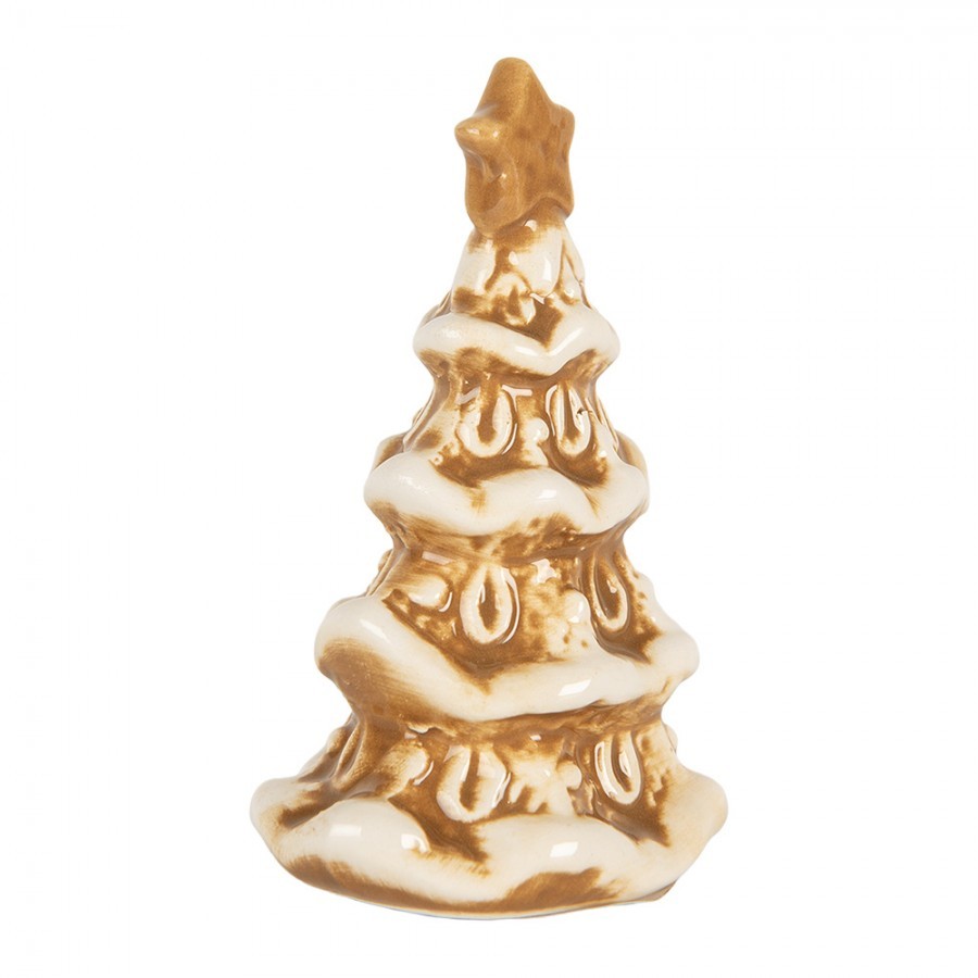 Perníková dekorace stromek Gingerbread Cott - 6*5*9 cm Clayre & Eef Perníková dekorace stromek Gingerbread Cott - 6*5*9 cm Clayre & Eef