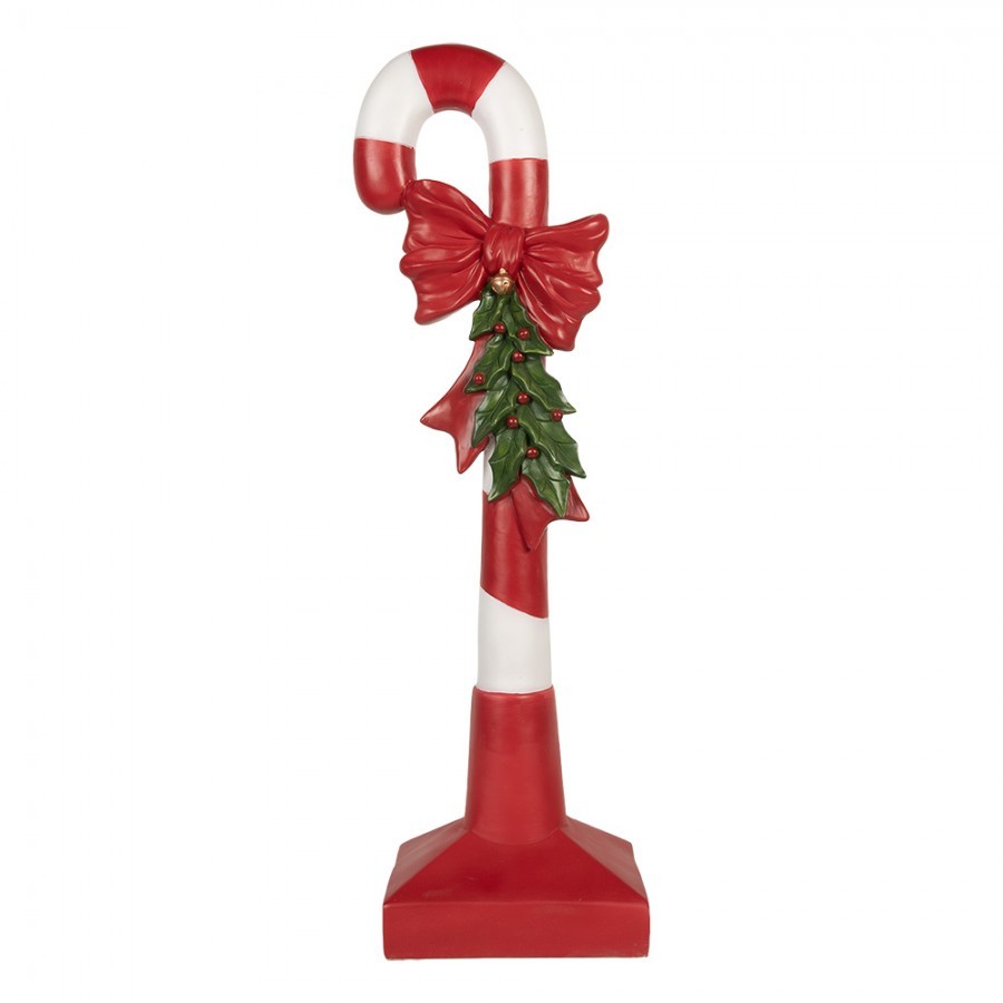 Vánoční veliká dekorace figurka cukrová hůl Candy Cane - 25*18*83 cm