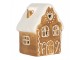 Perníková LED chaloupka Gingerbread Cott - 8*6*11 cm Clayre & Eef