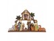 Hnědá vánoční dekorace Betlém Nativity Scene - 32*5*20 cm Clayre & Eef