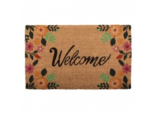 Kokosová rohožka s nápisem Welcome - 75*45*1 cm