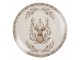 Porcelánový jídelní talíř s jelenem Gentle Wilderness - Ø 26*2 cm Clayre & Eef
