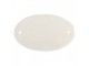 Bílo-černá antik litinová cedulka Toilet - 10*1*6 cm Clayre & Eef