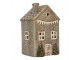 Zelený keramický domek na čajovou svíčku Lamont - 10*8*15 cm Clayre & Eef