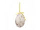 6ks dekorace závěsné vajíčko s květy Spring Egg - Ø 7*10 cm Clayre & Eef