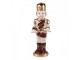 Béžová keramická dekorace Louskáček ChrisMs - 8*8*25 cm Clayre & Eef