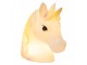 Dětská stolní LED lampička bílý jednorožec Unicorn - 22*14*24 cm Clayre & Eef
