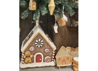 Stojan na stromek perníková chaloupka Gingerbread - 37*26*47 cm