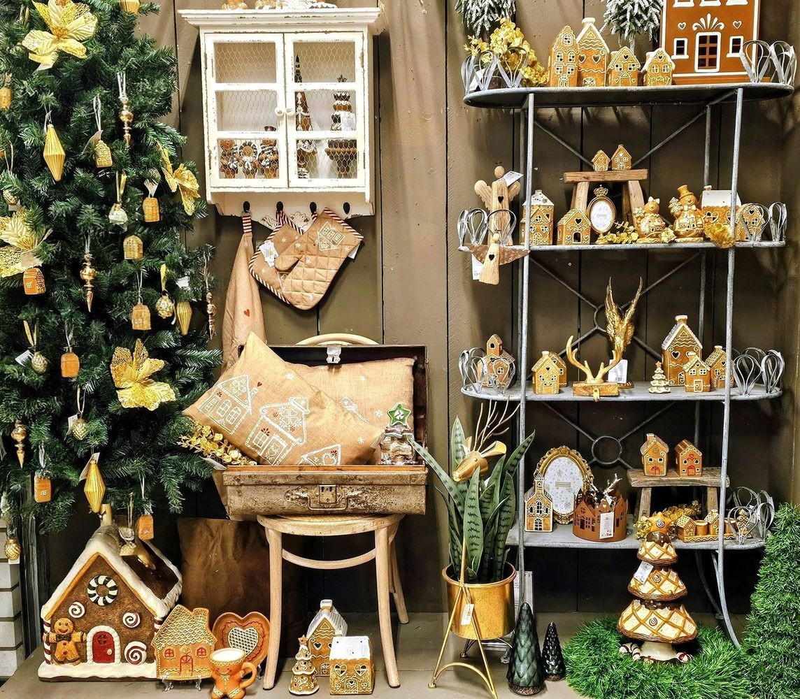 Keramický talířek perníkové srdce Gingerbread Cott - 17*17*3 cm Clayre & Eef Keramický talířek perníkové srdce Gingerbread Cott - 17*17*3 cm Clayre & Eef