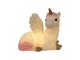 Dětská stolní LED lampička bílý jednorožec Unicorn - 41*25*40 cm Clayre & Eef