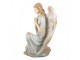 Béžová antik dekorace socha anděl Angel Baroque - 34*36*55 cm Clayre & Eef