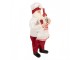 Vánoční dekorace Santa kuchař s vínem - 15*10*27 cm Clayre & Eef