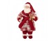 Vánoční dekorace Santa v županu s perníčkem - 15*11*28 cm Clayre & Eef