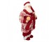 Vánoční dekorace Santa v županu s perníčkem - 15*11*28 cm Clayre & Eef