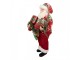 Vánoční dekorace Santa ve svetru s girlandou - 16*11*27 cm Clayre & Eef