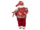 Vánoční dekorace Santa ve svetru s girlandou - 16*11*27 cm Clayre & Eef