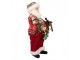 Vánoční dekorace Santa ve svetru s girlandou - 16*11*27 cm Clayre & Eef