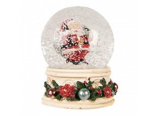 Vánoční sněžítko s motivem Santa Clause - Ø 5*6 cm
