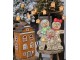 Cihlový domek svícen na čajovou svíčku Homely - 20*15*34 cm Clayre & Eef