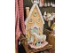 Perníková veliká dekorace chaloupky a perníčků Gingerbread House - 50*15*93 cm Clayre & Eef
