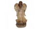 Béžová antik dekorace socha anděl Angel Vintage - 38*27*79 cm Clayre & Eef