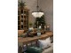 Černý antik lustr s kapkovitými krystaly Versailles - 50*49cm/ E14/ 40W Chic Antique