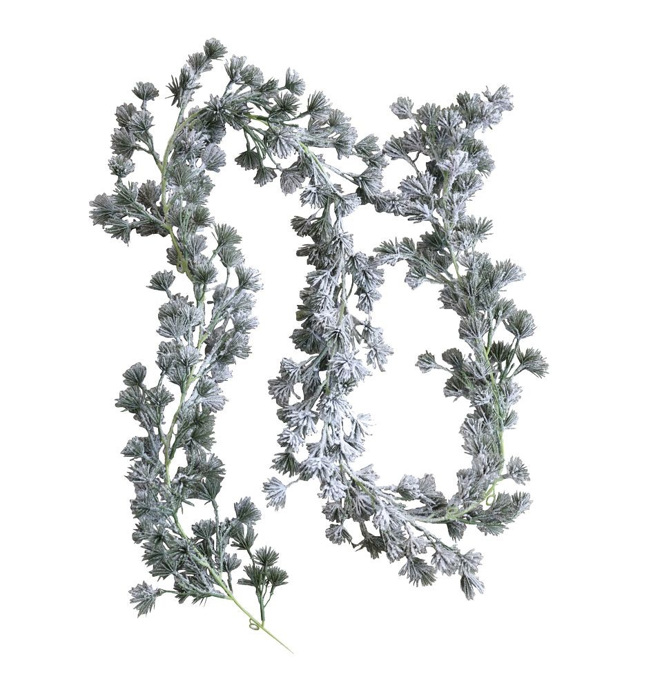 Vánoční zasněžená cedrová girlanda Cedar Garland - 180 cm