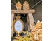 Dekorace perníková chaloupka Gingerbread Cott - 6*4*7 cm Clayre & Eef