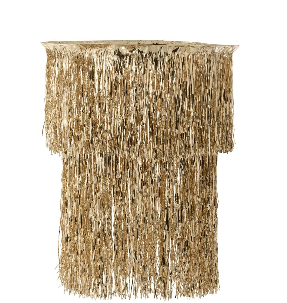 Stínidlo na lampu s vinylovými třásněmi Chandelié - Ø 60*80 cm