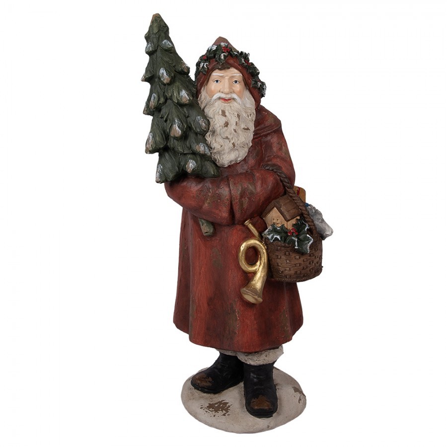 Veliká dekorativní figurka Santa Claus - 39*30*93 cm
