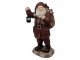Veliká dekorativní figurka Santa Claus s dárky a lucernou - 37*39*82 cm Clayre & Eef