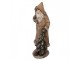 Veliká dekorativní figurka Santa Claus se stromkem - 38*30*90 cm Clayre & Eef