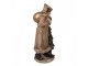Veliká dekorativní figurka Santa Claus se stromkem - 38*30*90 cm Clayre & Eef