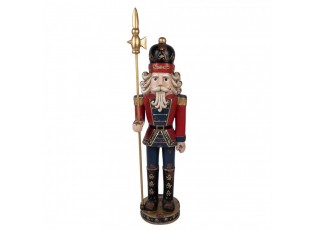 Velkoformátová dekorativní figurka Louskáček Nutcracker - 30*25*120 cm