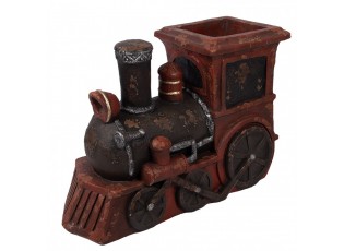 Dekorativní parní lokomotiva v antickém stylu – 70*30*50 cm