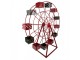 Vánoční dekorace červené veliké ruské kolo Giant Wheel - 167*59*170 cm Clayre & Eef