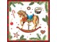 Ubrousky s houpacím koníkem Rocking Horse - 33*33 cm (20ks) Ostatn&iacute;
