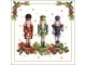 Ubrousky s louskáčky Bearded Nutcrackers - 33*33 cm (20ks) Ostatn&iacute;