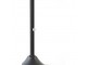 Hnědé skleněné závěsné světlo Mayson brown and black - Ø 23*18 cm/E27/40W Light & Living