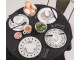 Krémová porcelánová slátová miska se stromky X-Mas Tree - Ø 17,5*6,5 cm Housevitamin