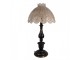 Šedo-černá antik kovová lampa Camille - Ø 41*75 cm E27/ 1*60W Clayre & Eef