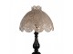 Šedo-černá antik kovová lampa Camille - Ø 41*75 cm E27/ 1*60W Clayre & Eef