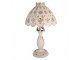 Béžová antik kovová lampa Camille - Ø 41*69 cm E27/ma* 1*60W Clayre & Eef
