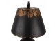 Černá antik kovová lampa Jallia - Ø 35*78 cm E27/ 1*60W Clayre & Eef