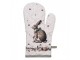 Bavlněná chňapka rukavice se zajícem Natural Linen Easter - 18*30 cm Clayre & Eef
