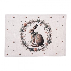 6ks bavlněné prostírání na stůl Natural Linen Easter - 48*35 cm