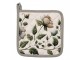 Béžová bavlněná chňapka - podložka s květy Gently Blooming - 20*20 cm Clayre & Eef