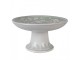 Porcelánová mísa na noze Vintage Unique L - Ø 21*11 cm Clayre & Eef